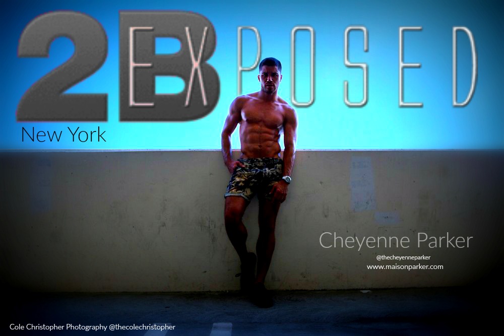 2Bexposed Cover Model Cheyenne Parker, Photo By Cole Christopher